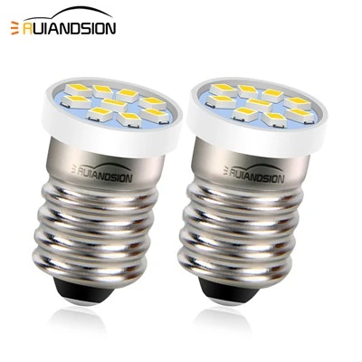 Ruiandsion E10 Flashlight Bulb Torch Bulbs Work Lights For Sale 3V 4.5V 6V 12V 24V