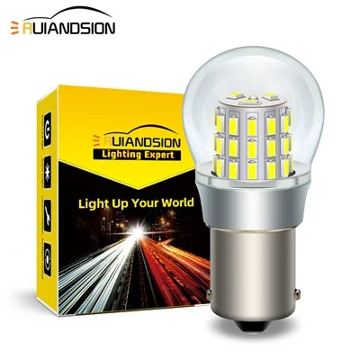 Ruiandsion China 1156 BAU15S Led Turn Signal Bulbs Factory 12V 24V White