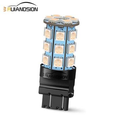 Ruiandsion wholesale 3157 led projector bulb With Built In Resistor 12V Purple