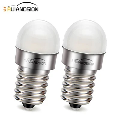 Ruiandsion E14 Decorative Smart Bulbs Replacement 6-30V White Warm White