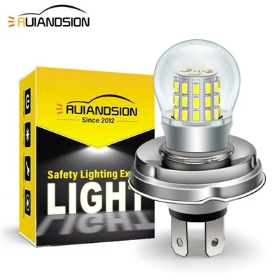 Ruiandsion P45T Led Headlight Kit For Motorcycle Suppliers 10-30V Whiter Warm White