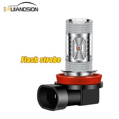 Ruiandsion Auto Strobe Flashing Bulb Factory Cree XBD 12V 24V Yellow