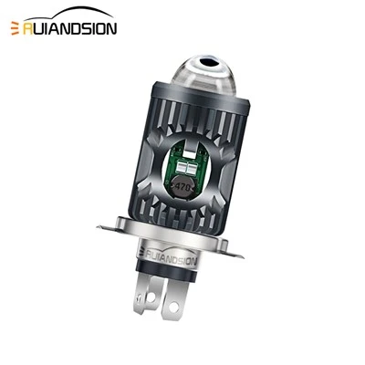 Ruiandsion China H4 Led Motorcycle Bulb Dual-Color 12-80V Manufacturer