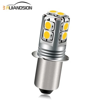 Ruiandsion P135s pr2 led bulbs for mag lights 6-40V Yellow Free Sample