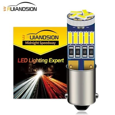 Ruiandsion BA9S Car Interior Lighting Specialists Near MeCanbus Bulb 12V White Blue Ice Blue