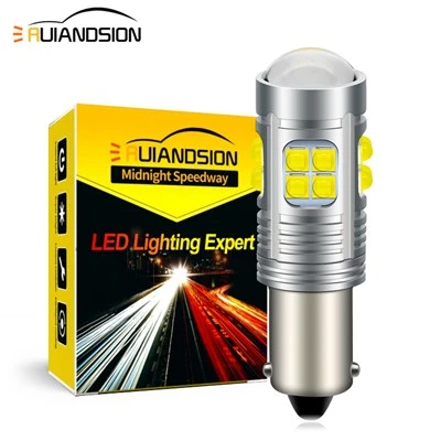 Ruiandsion BA9S 1200 Lumen Car Interior Dome Light Led For Inside Car 12V 24V 30V White