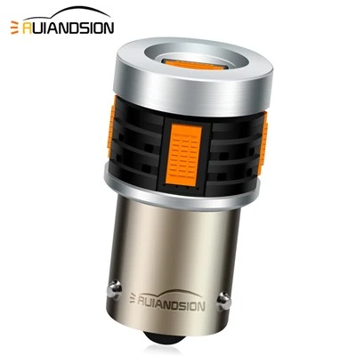 Ruiandsion BAU15S Bulk Car Turn Signal Bulb For Sale12V 24V Yellow